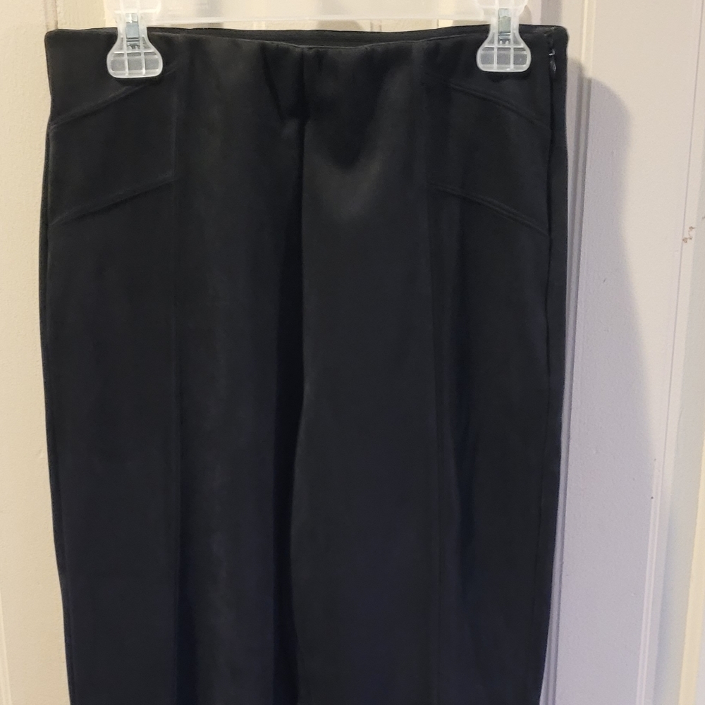 NWOT Suede look pants